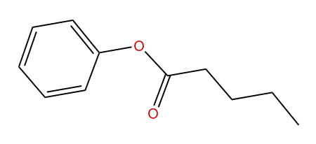 Phenyl pentanoate